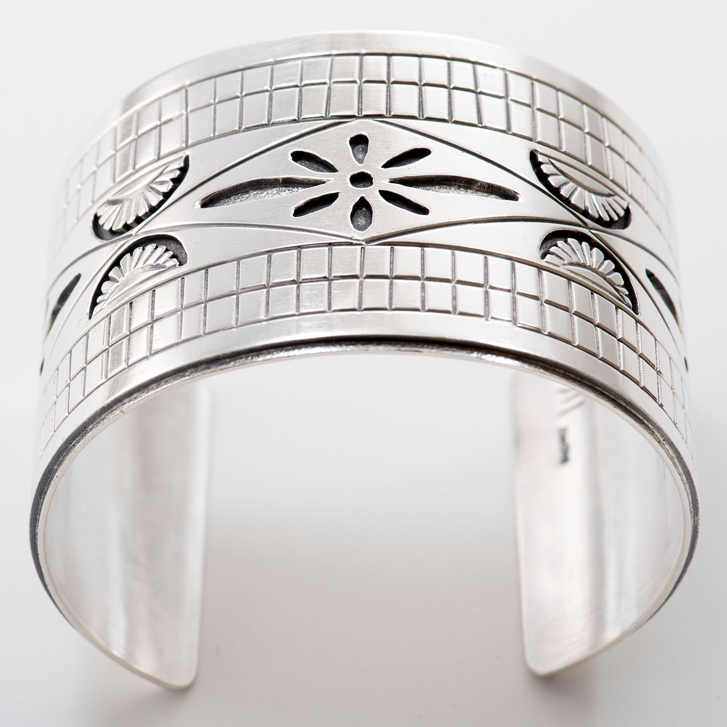 Overlay Cuff Inspired by Japanese Wood Panel